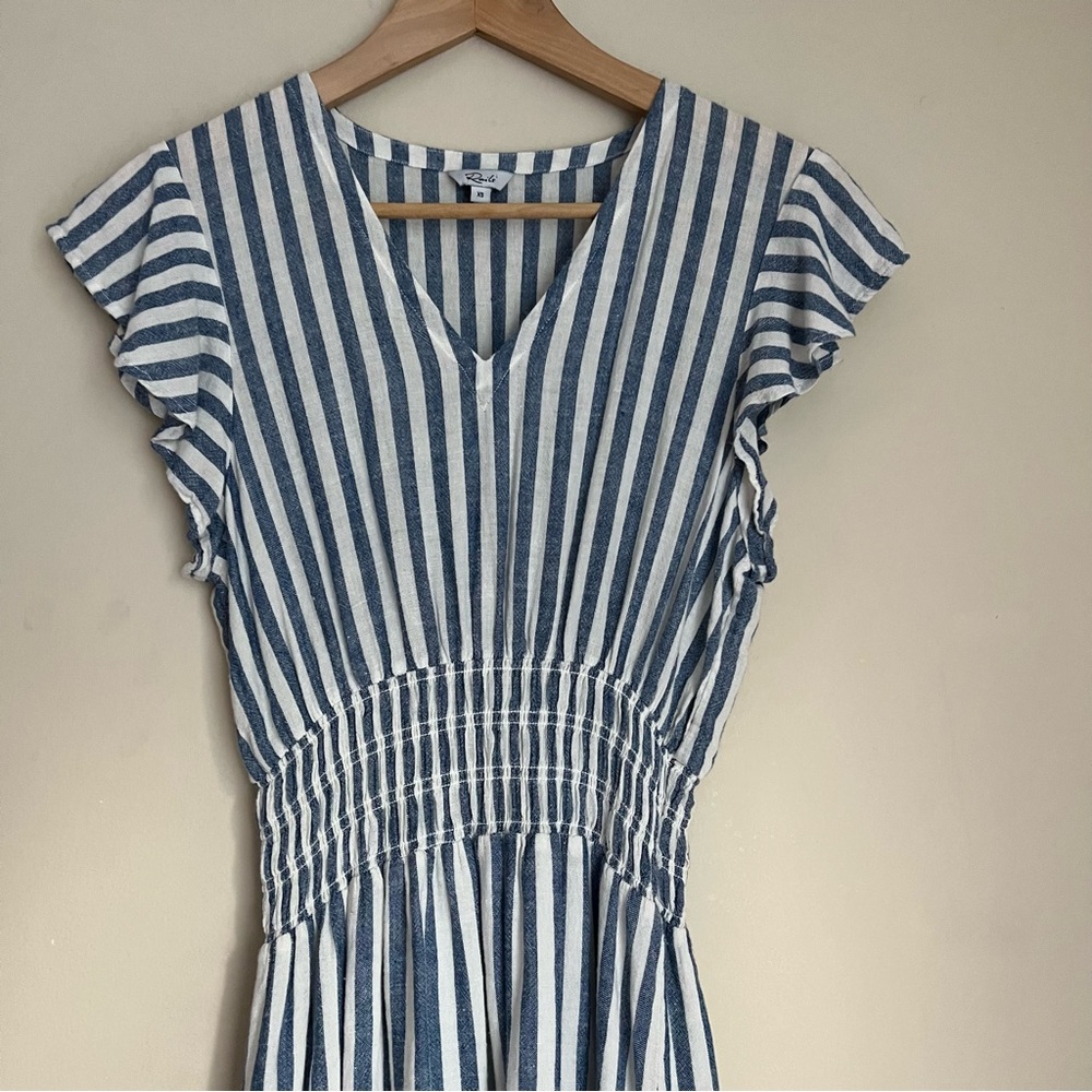 Rails Tara Dress In Echo Stripe Size Xsmall - image 3